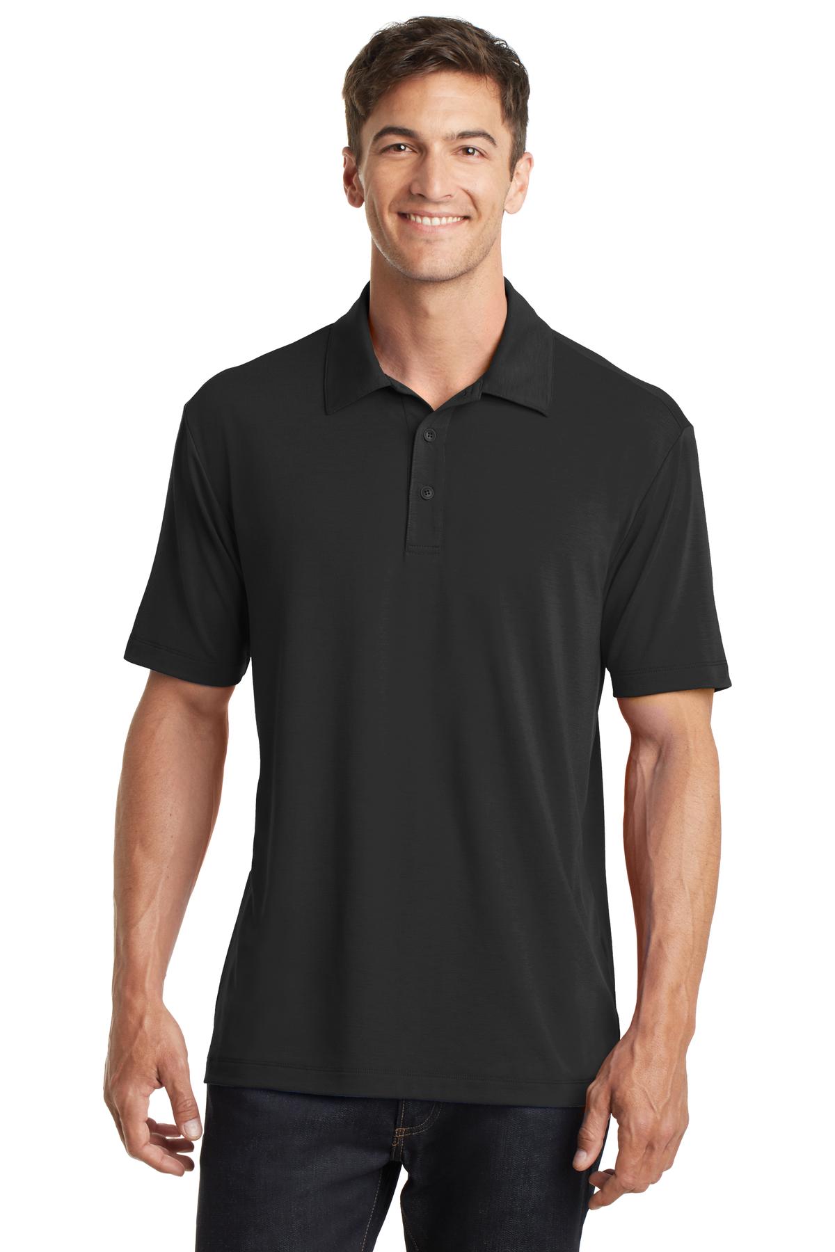 Port Authority Cotton Touch Performance Polo. K568 - Black