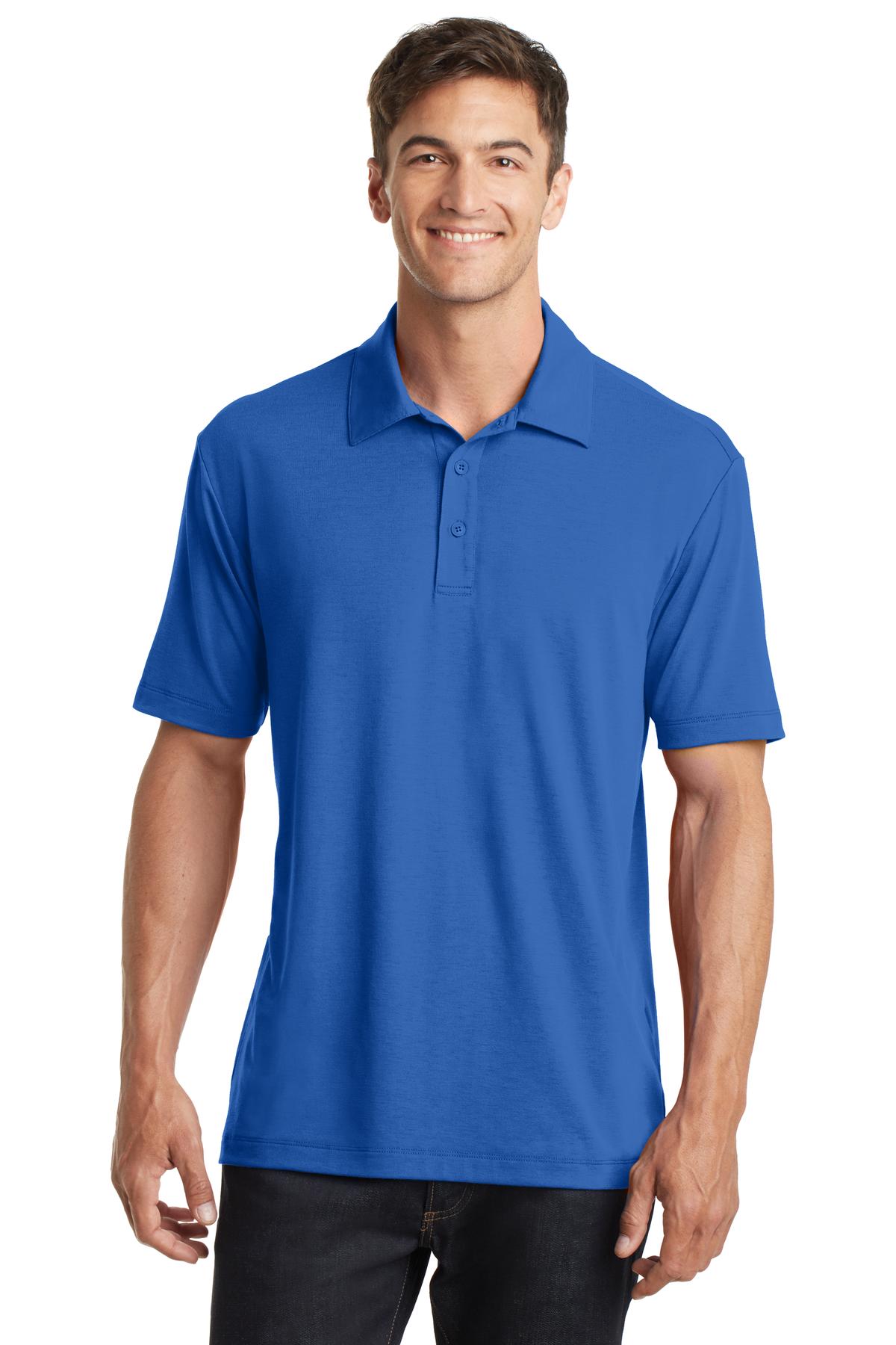 Port Authority Cotton Touch Performance Polo. K568 - Strong Blue