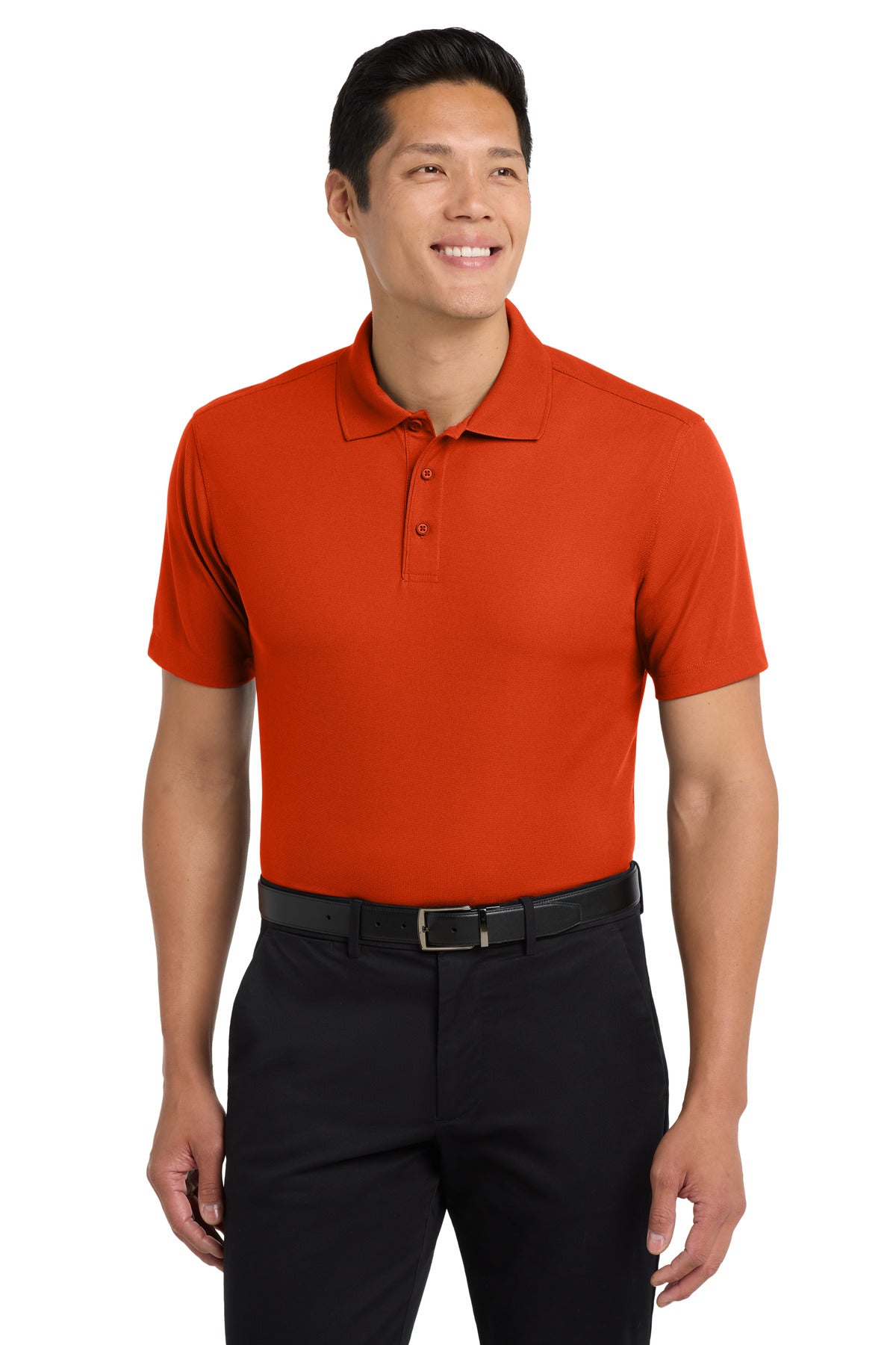 Port Authority Dry Zone Grid Polo. K572 - Autumn Orange