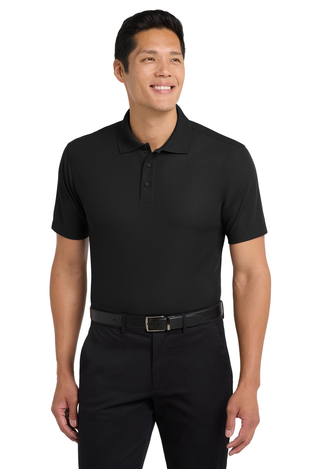 Port Authority Dry Zone Grid Polo. K572 - Black
