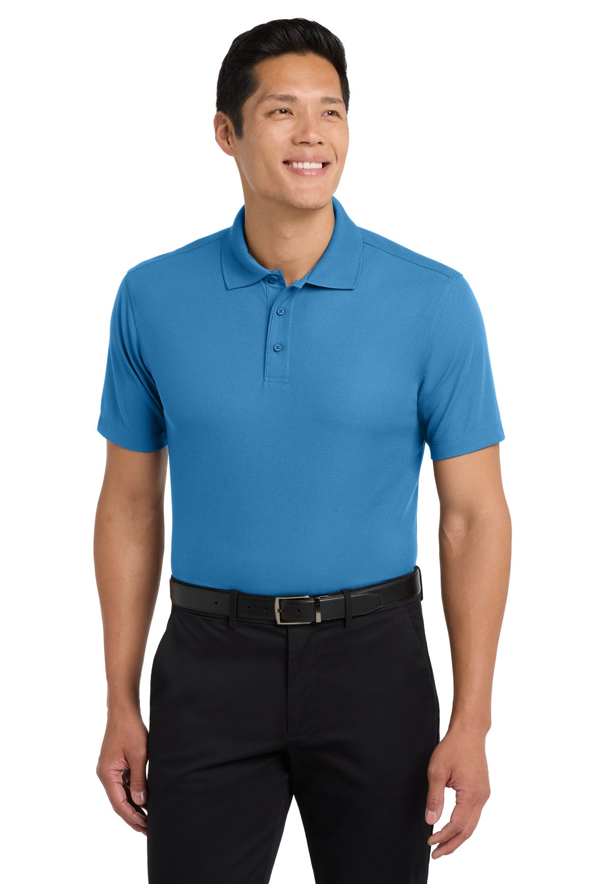 Port Authority Dry Zone Grid Polo. K572 - Celadon Blue