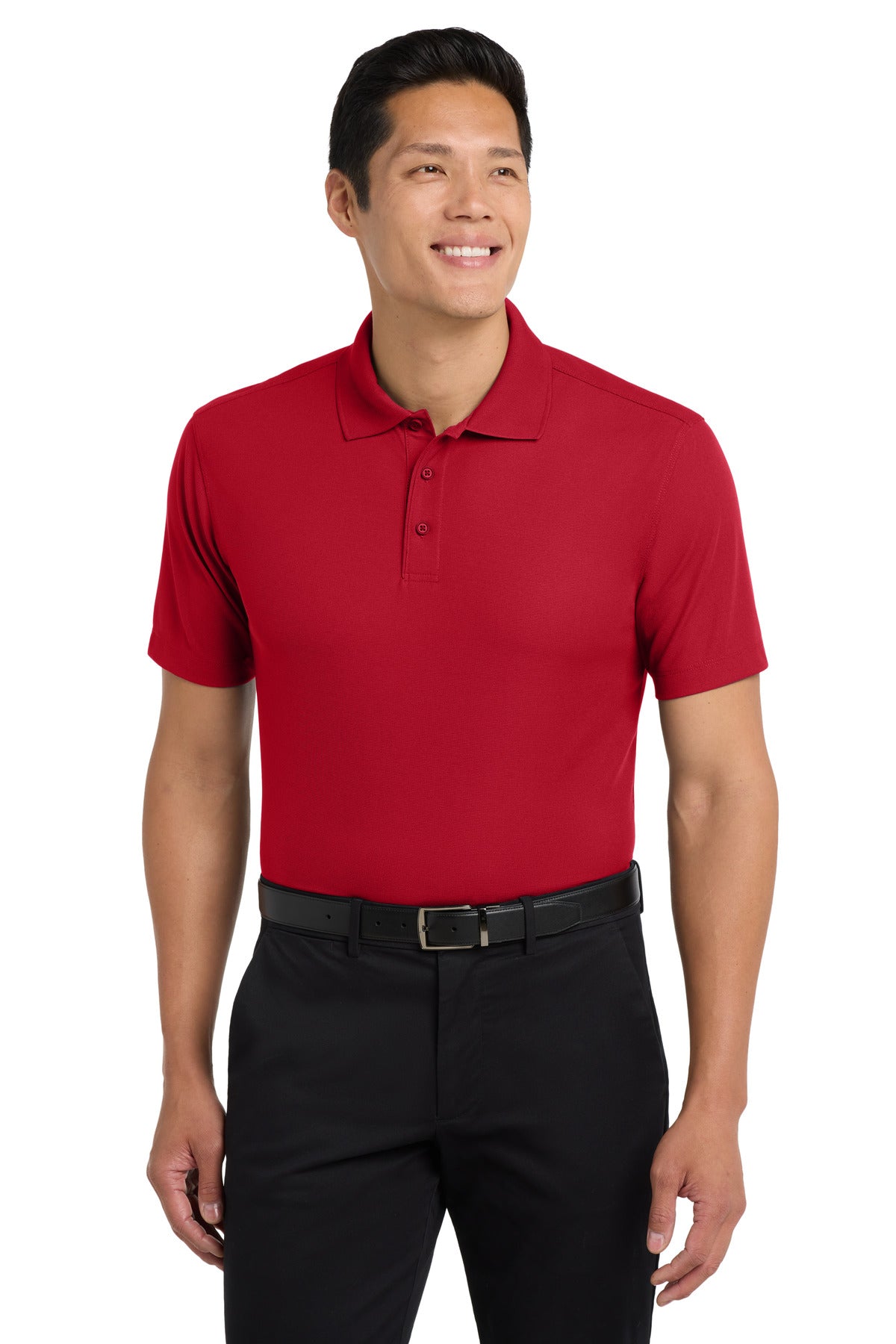 Port Authority Dry Zone Grid Polo. K572 - Engine Red