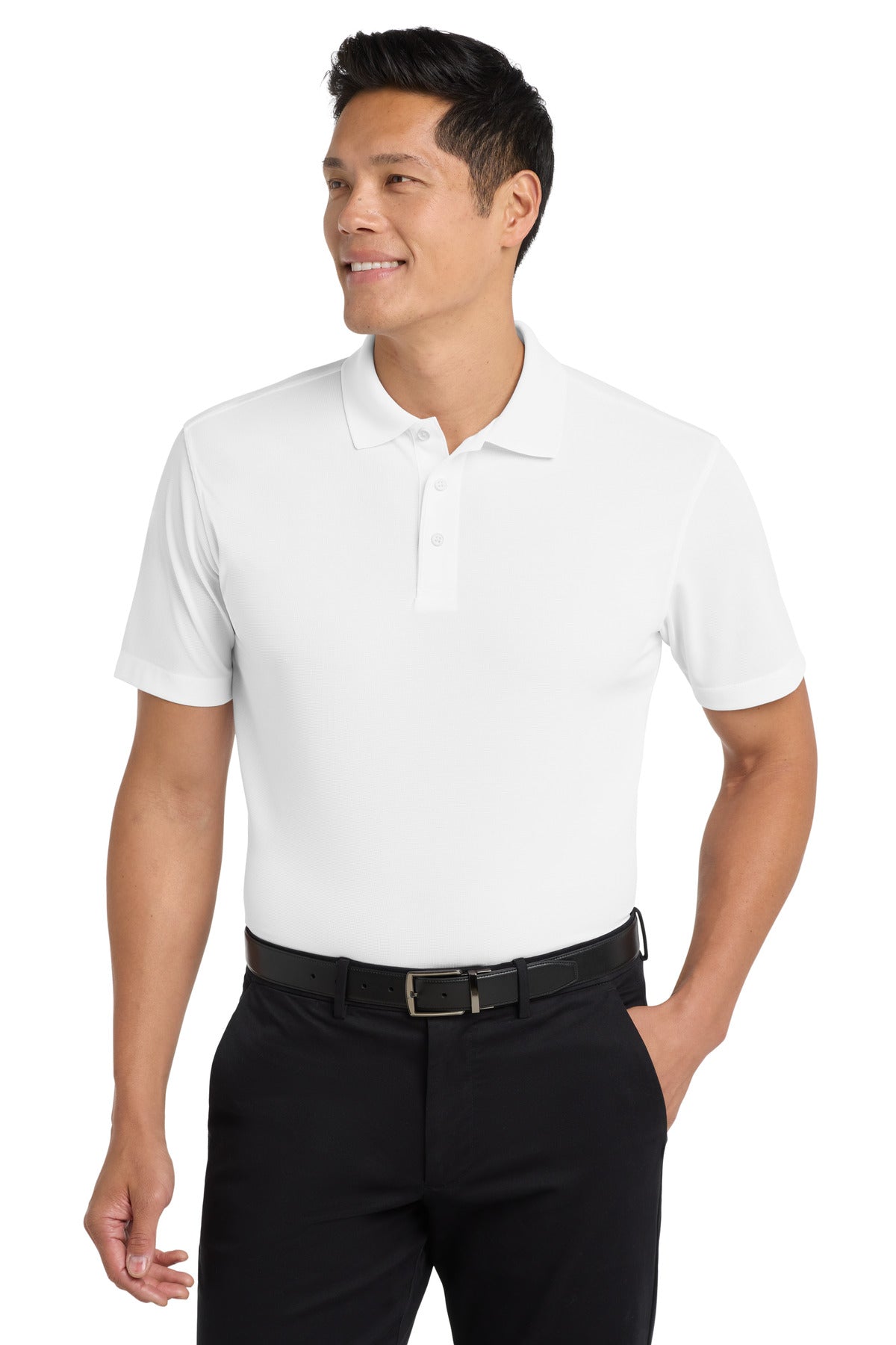 Port Authority Dry Zone Grid Polo. K572 - White