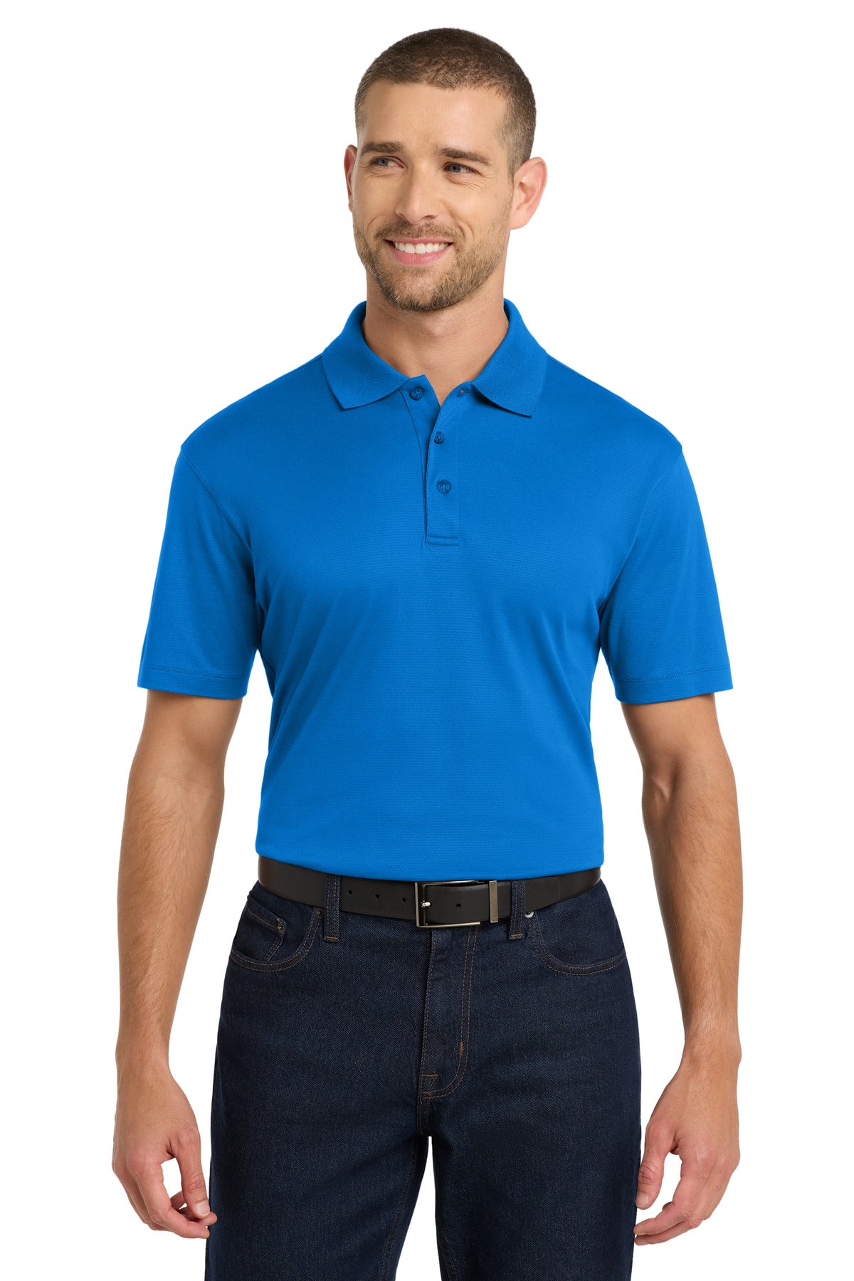 Port Authority Rapid Dry Mesh Polo. K573 - Skydiver Blue