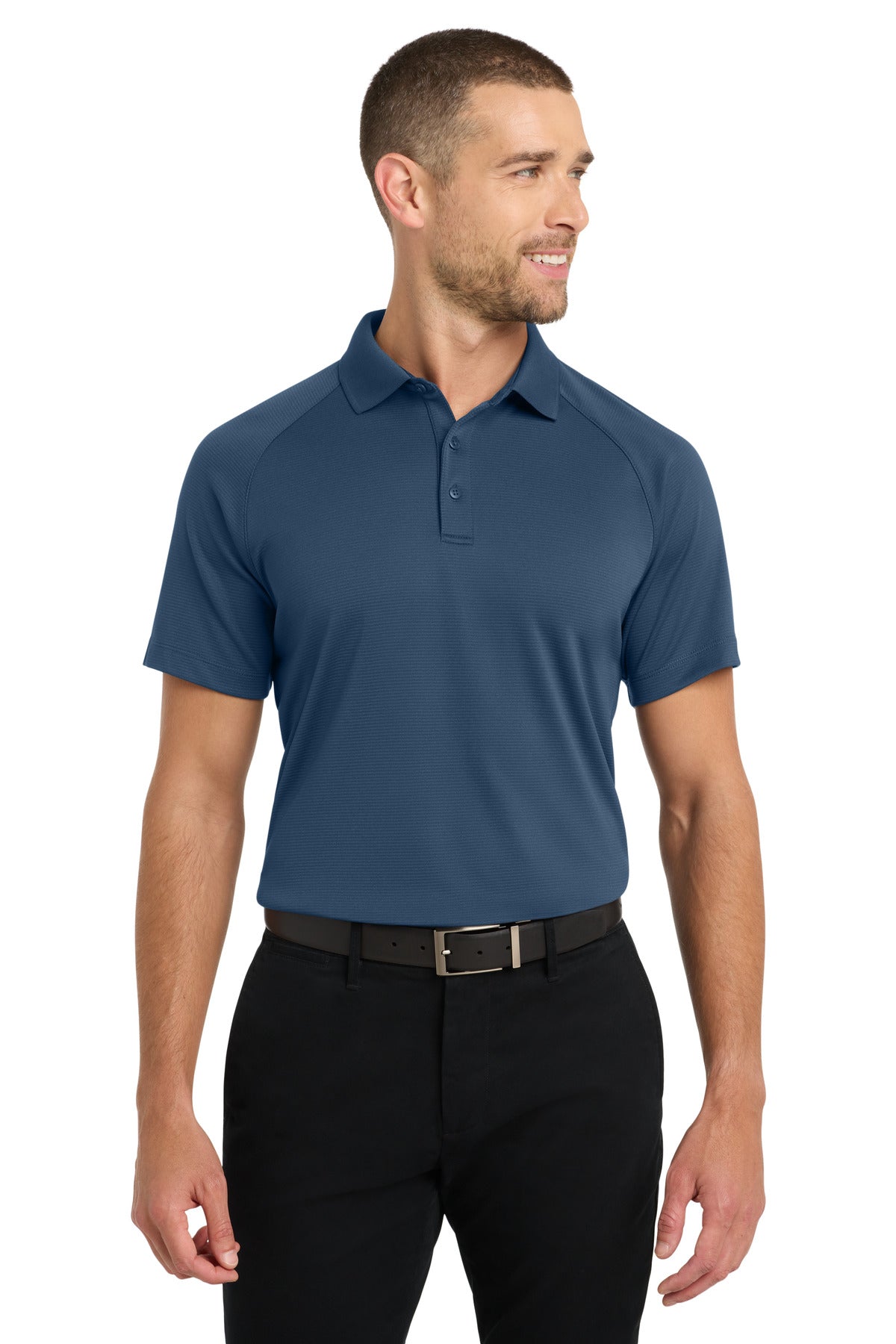 Port Authority Crossover Raglan Polo. K575 - Regatta Blue
