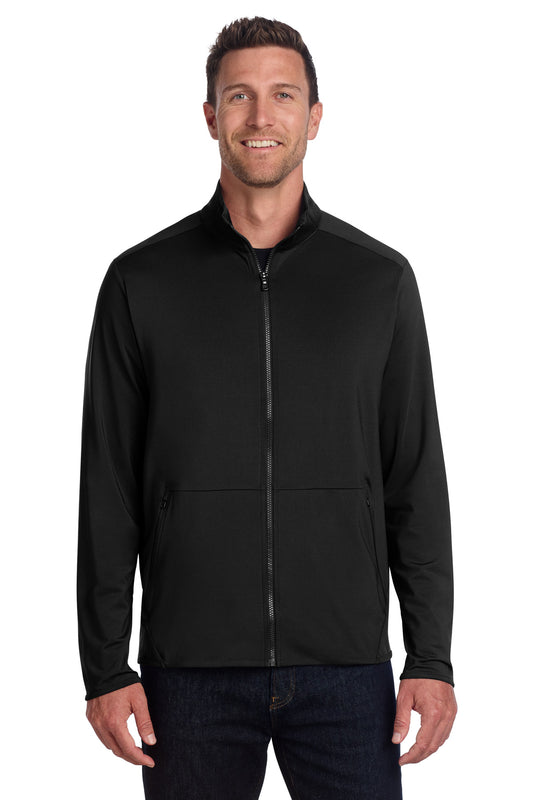 Port Authority Accord Stretch Fleece Full-Zip K595 - Black