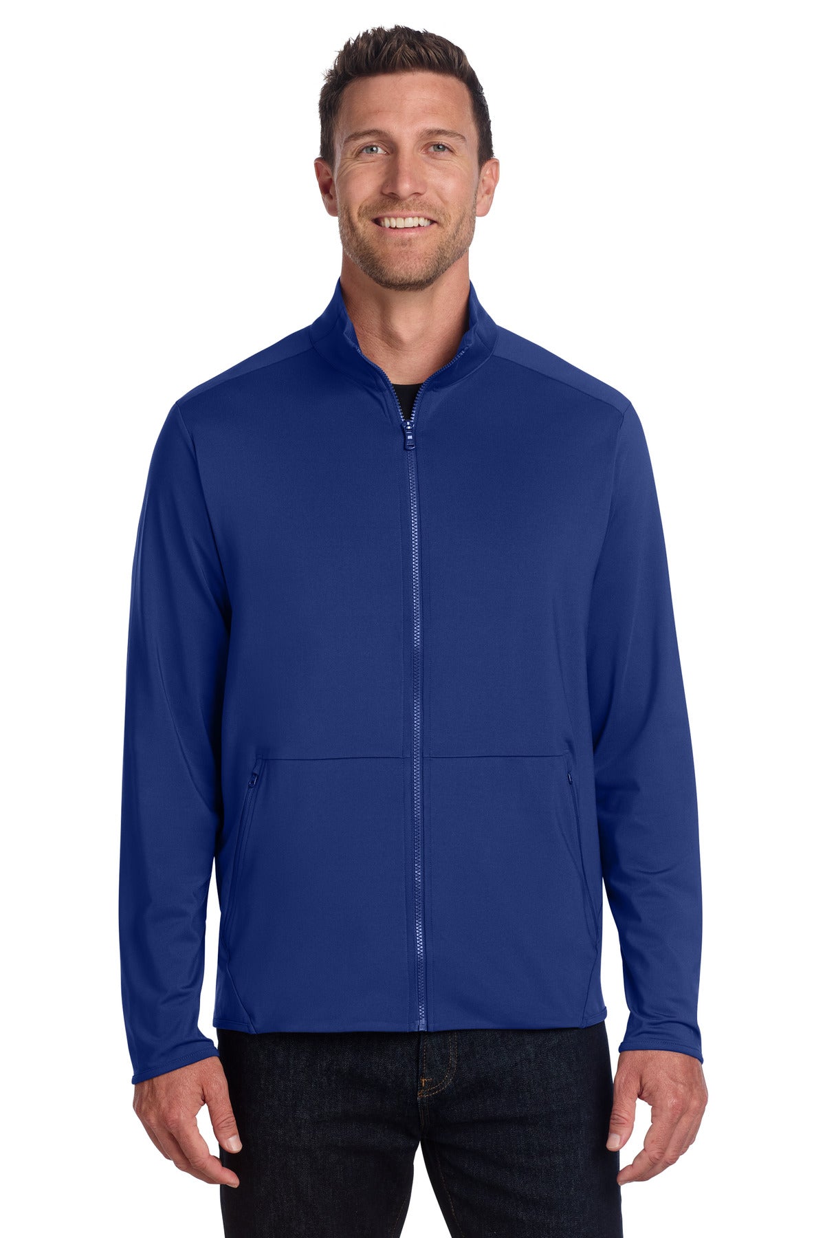 Port Authority Accord Stretch Fleece Full-Zip K595 - Royal