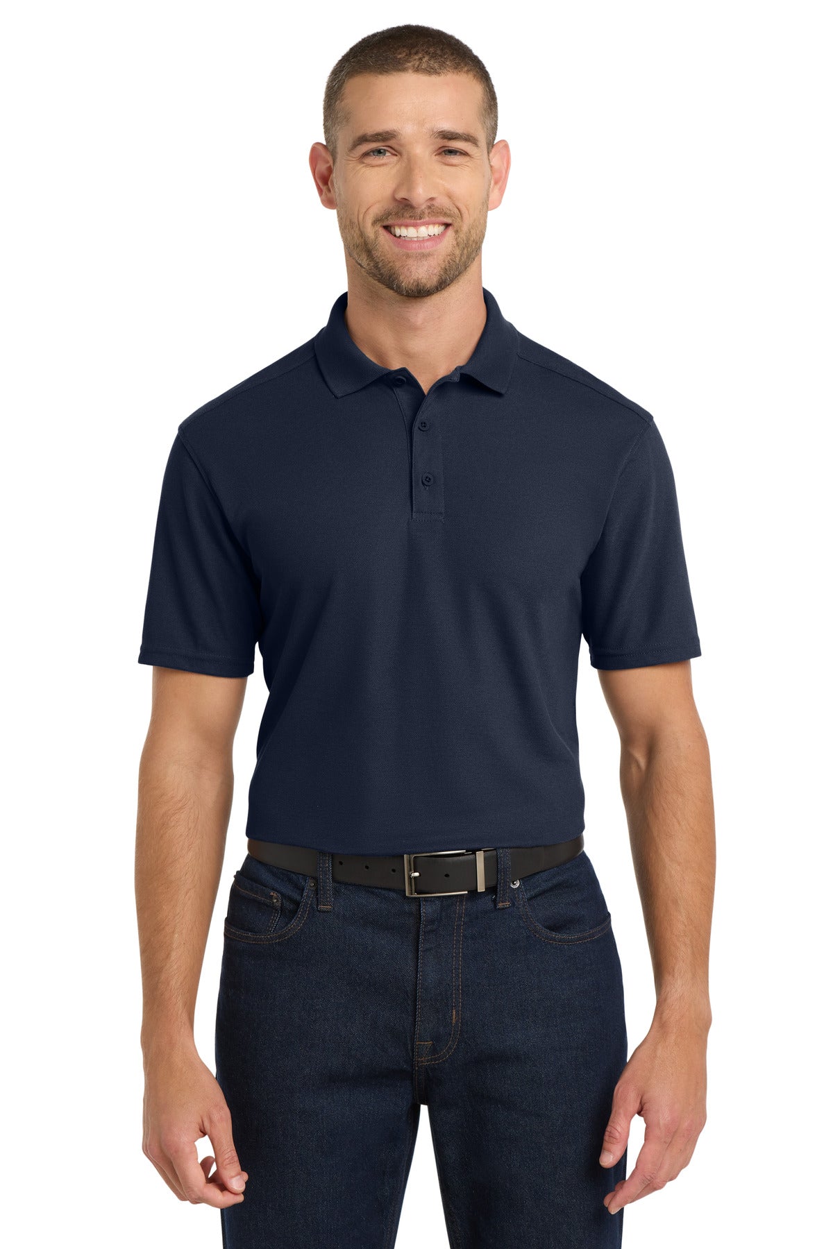 Port Authority  EZPerformance  Pique Polo. K600 - Navy