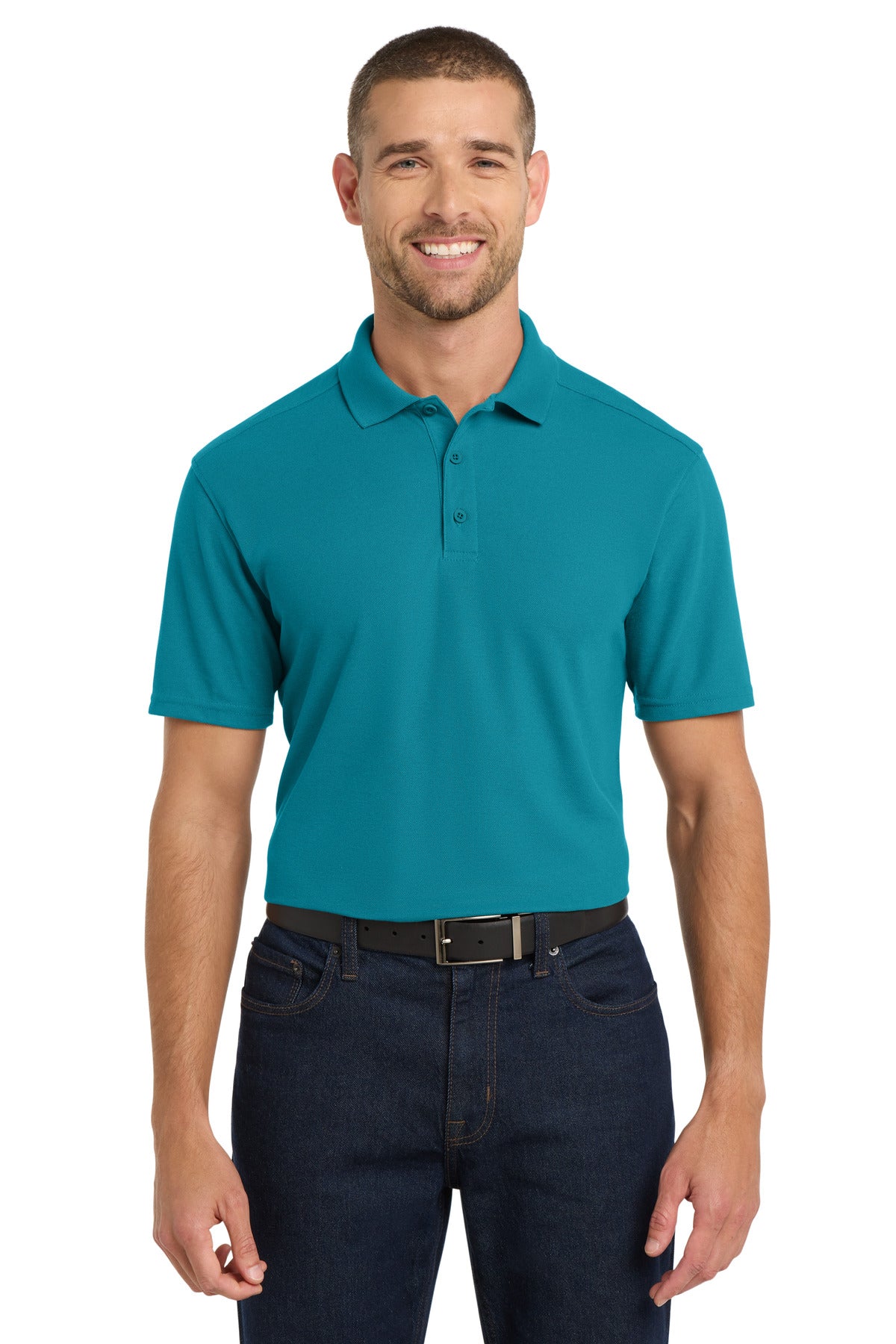 Port Authority  EZPerformance  Pique Polo. K600 - Teal