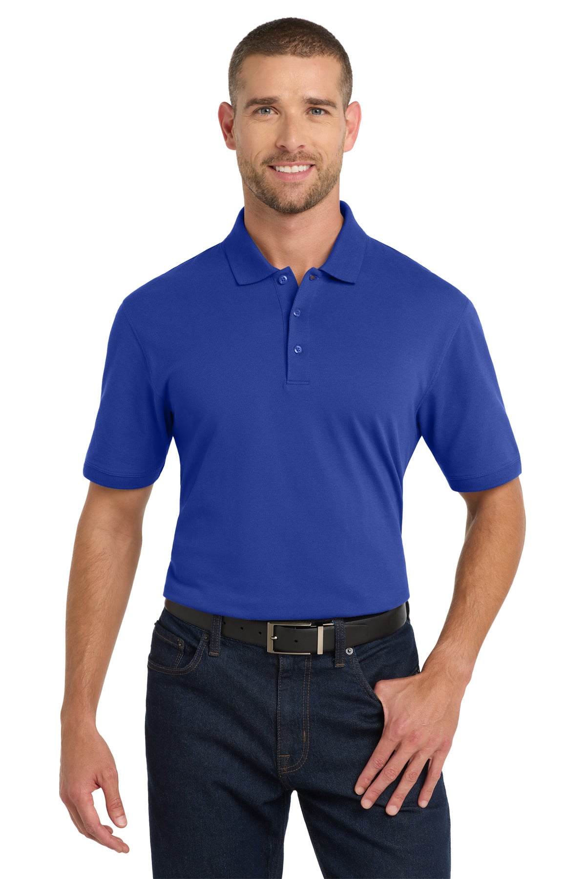 Port Authority EZCotton Polo. K8000 - True Royal