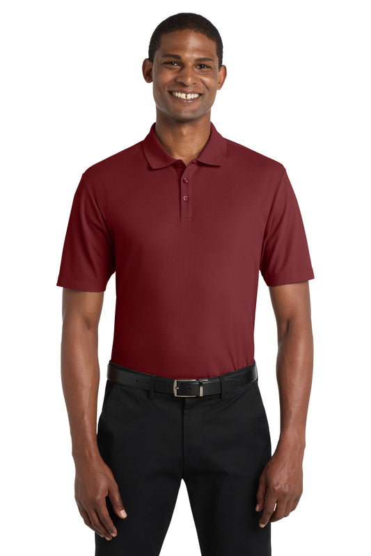 Port Authority  SuperPro React  Polo. K810 - Burgundy