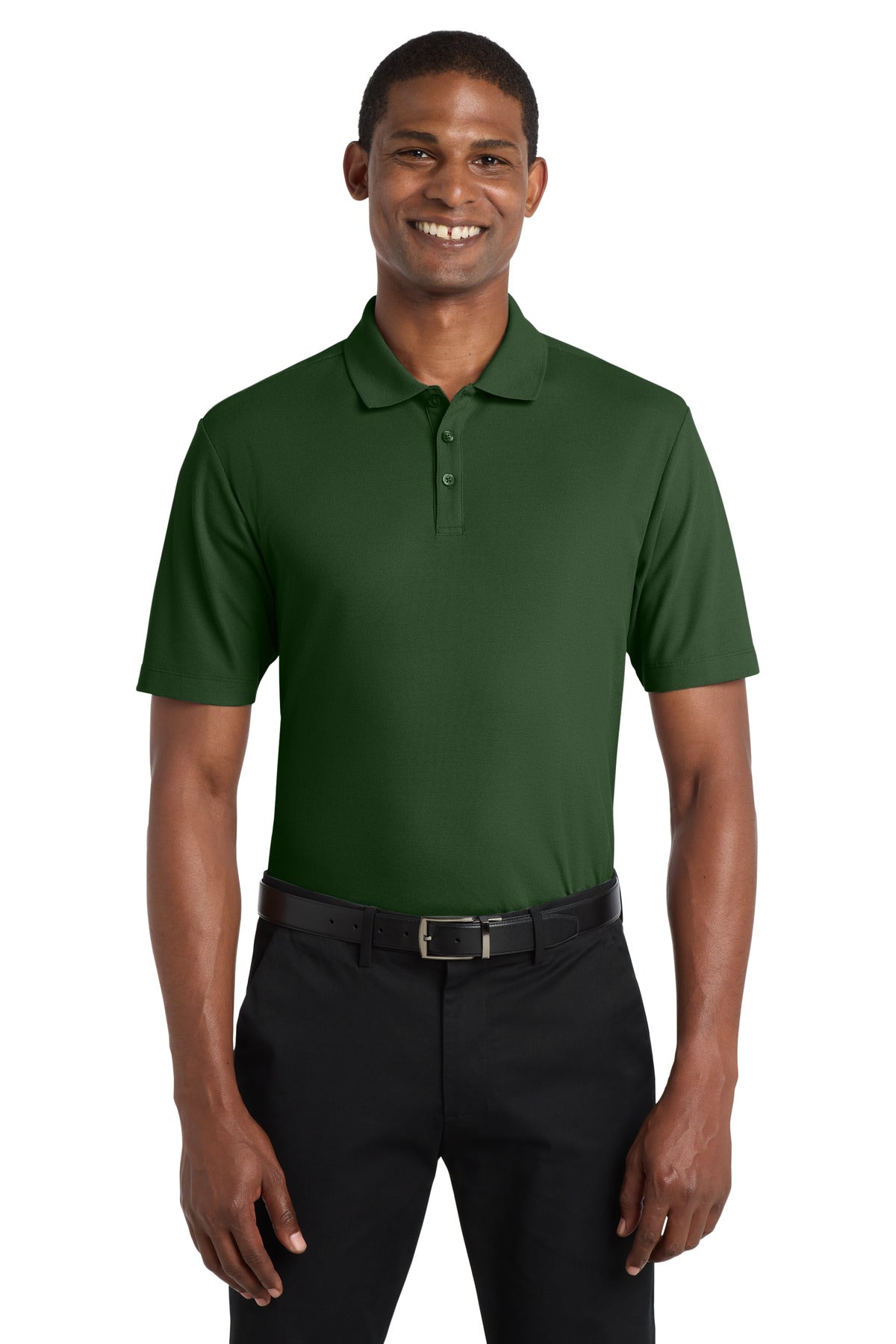 Port Authority  SuperPro React  Polo. K810 - Dark Green