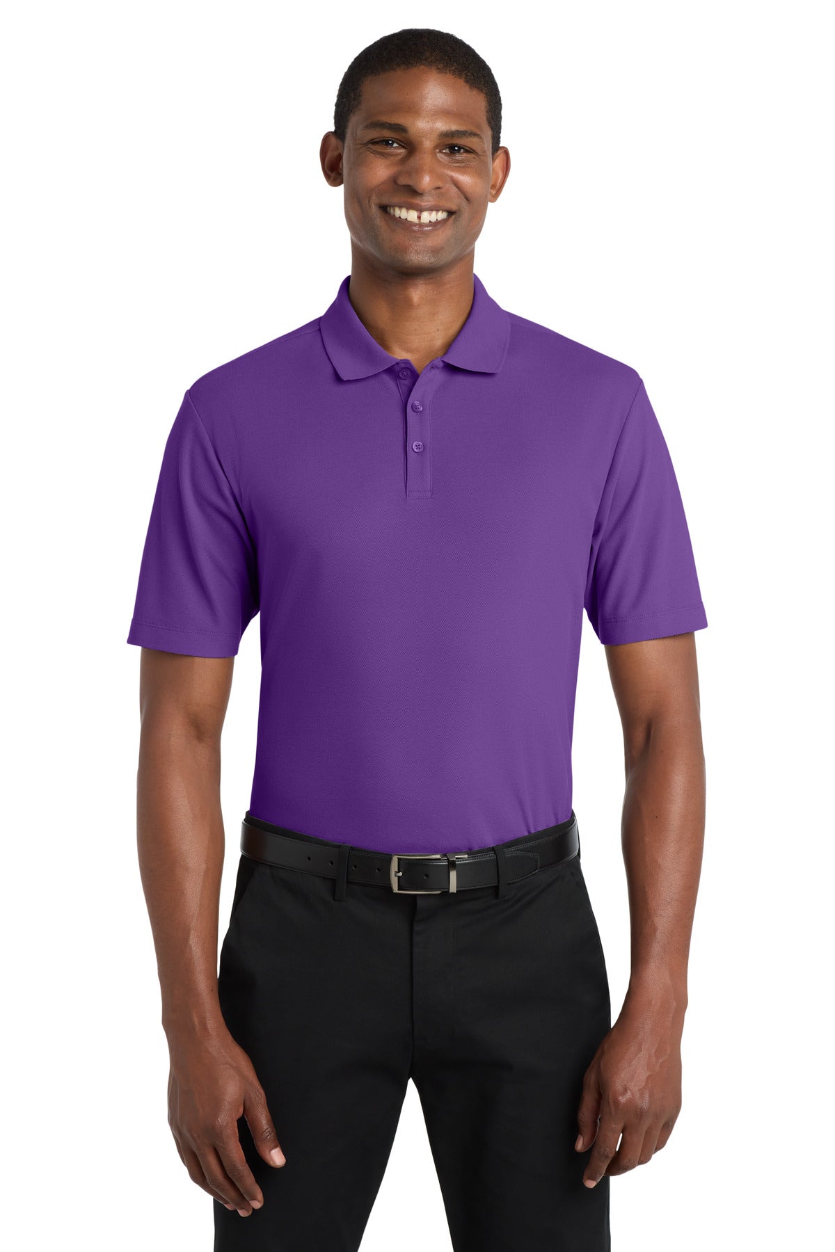 Port Authority  SuperPro React  Polo. K810 - Purple