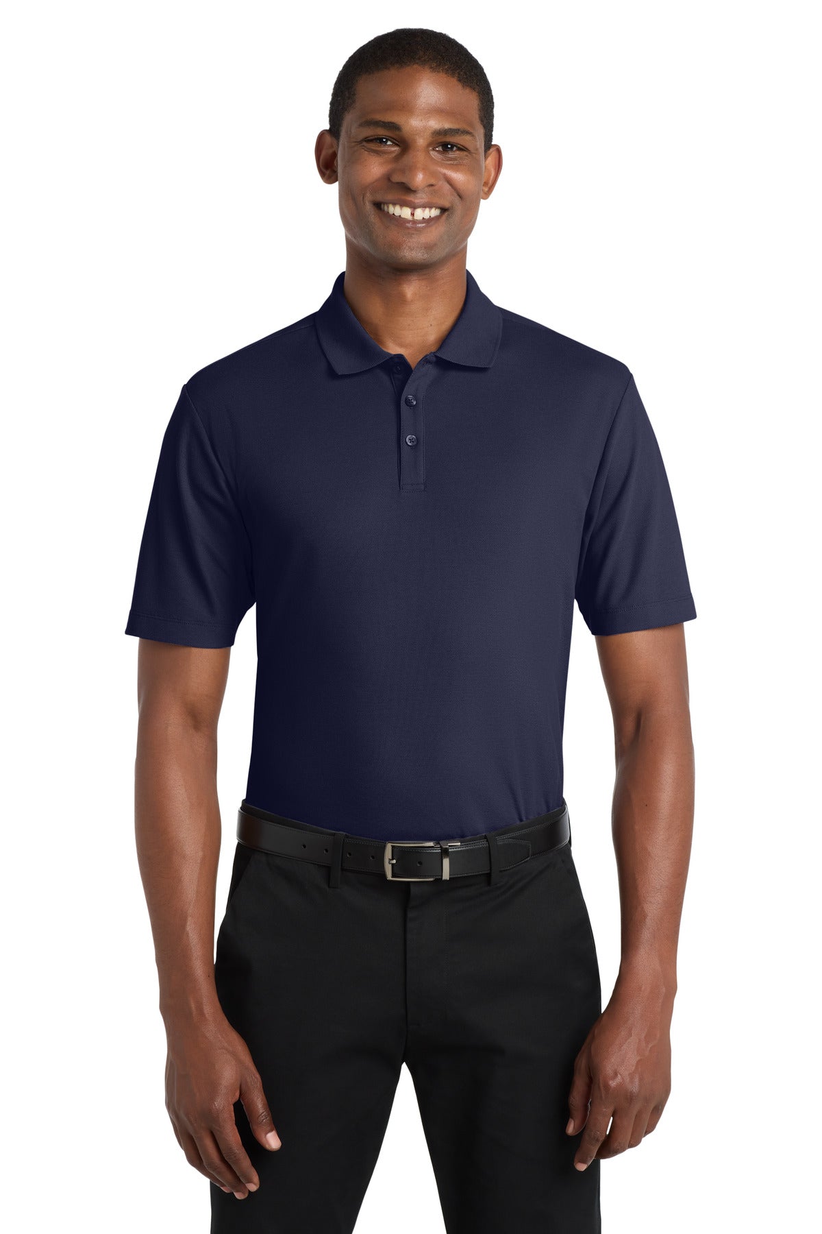 Port Authority  SuperPro React  Polo. K810 - True Navy