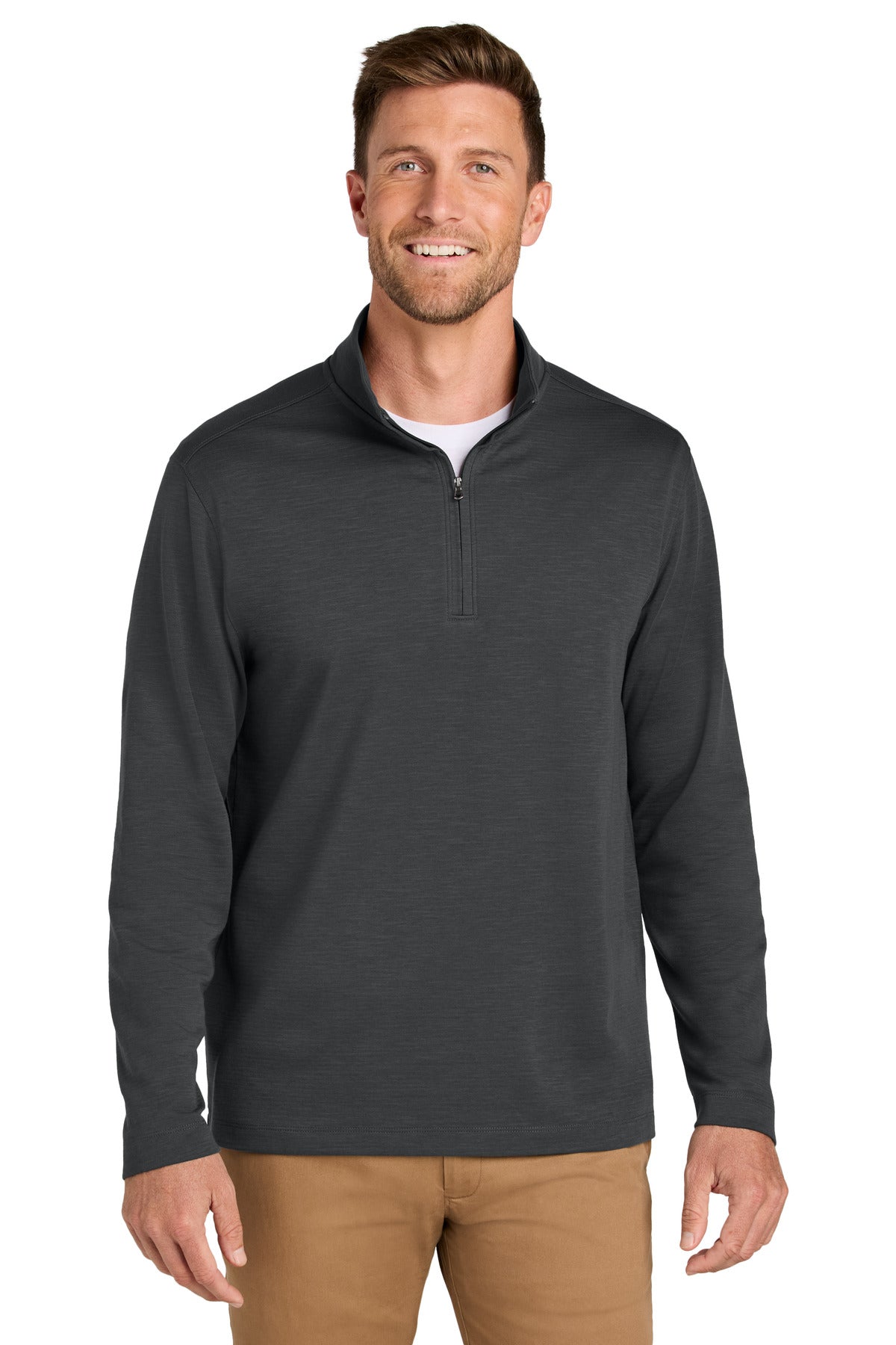 Port Authority Breakwater 1/4-Zip Pullover K820 - Grey Steel