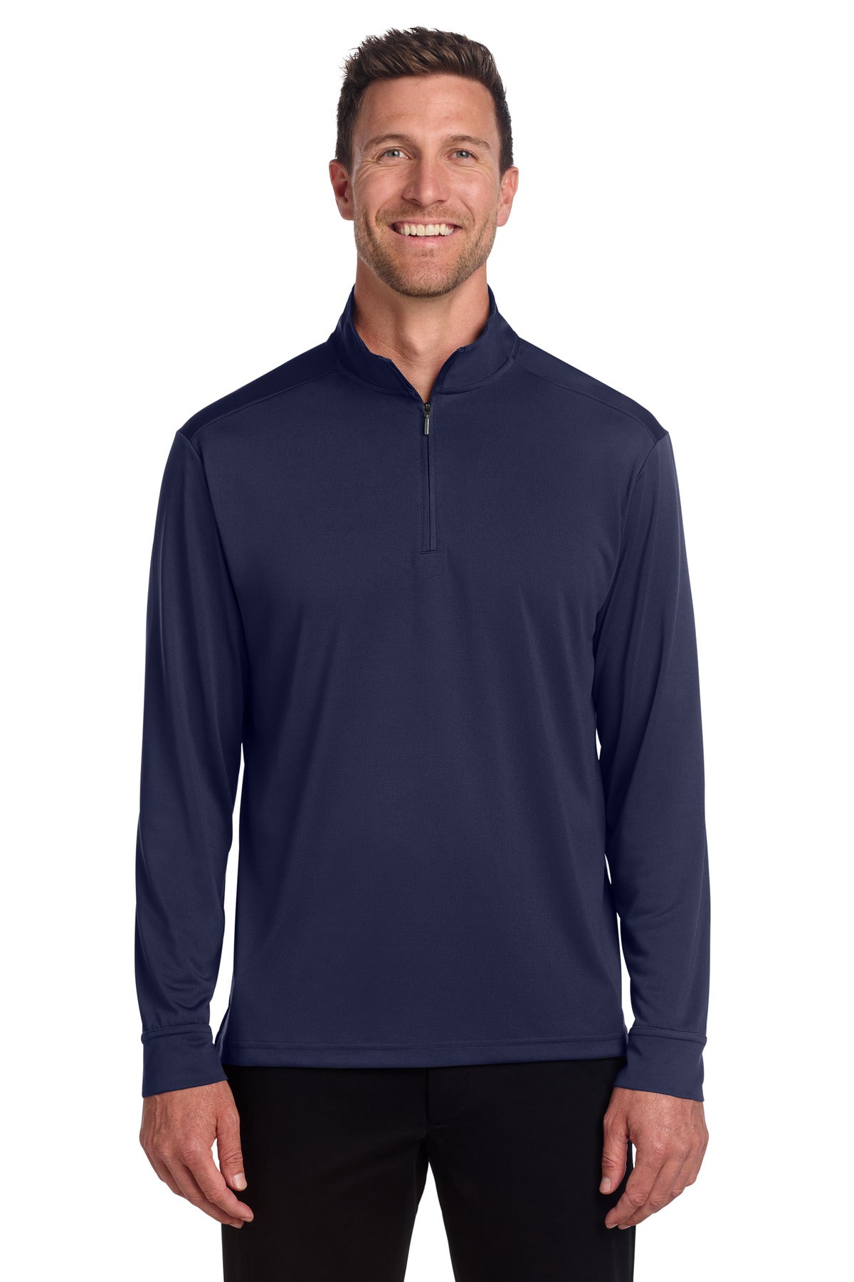 Port Authority C-FREE Snag-Proof 1/4-Zip K865 - True Navy
