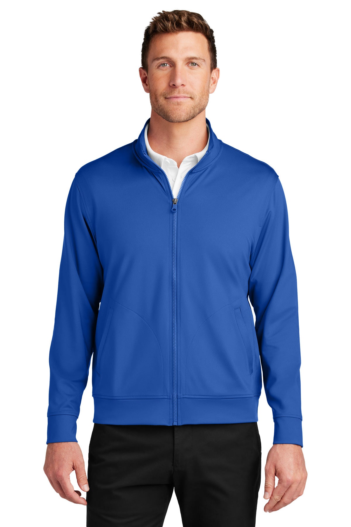 Port Authority C-FREE Double Knit Full-Zip K881 - True Royal