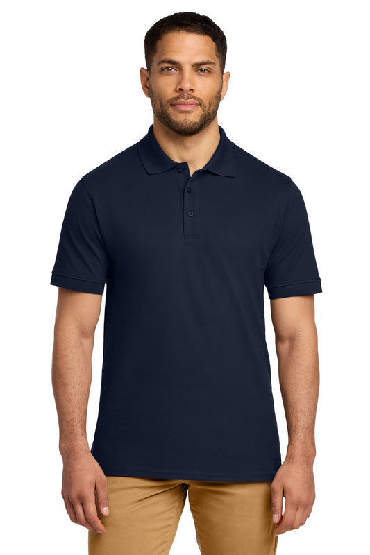 Port & Co Combed Ring Spun Pique Polo. KP1500 - Deep Navy
