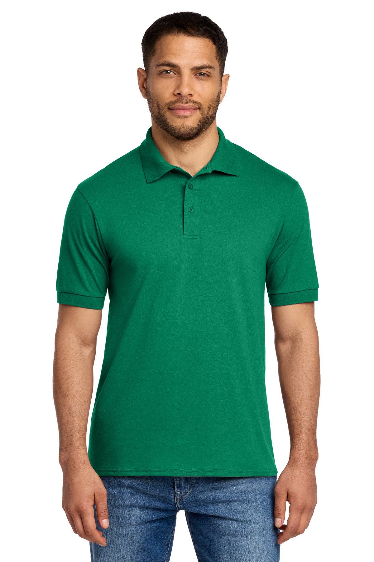 Port & Co Tall Core Blend Jersey Knit Polo. KP55T - Kelly