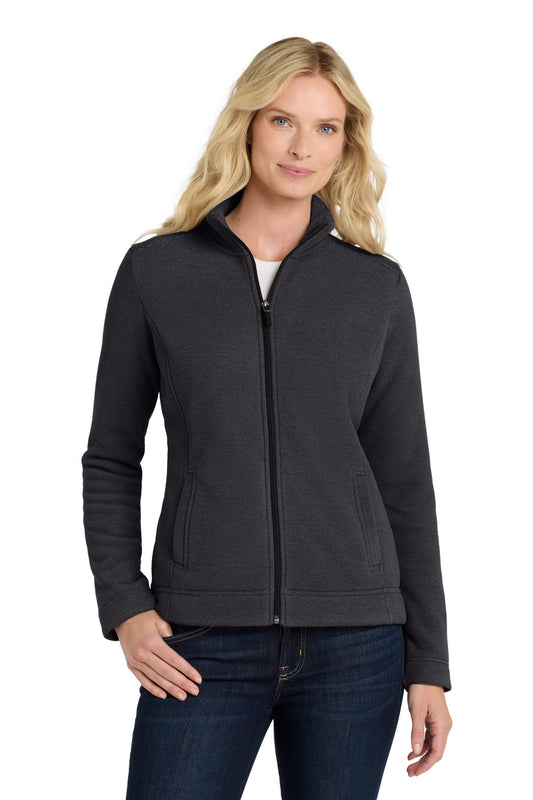 Port Authority  Women's Ultra Warm Brushed Fleece Jacket. L211 - Graphite/ Deep Black
