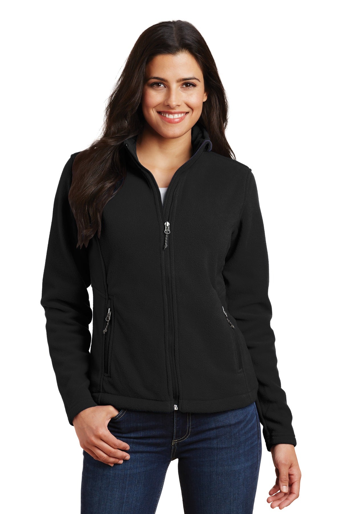 Port Authority Women's Value Fleece Jacket. L217 - Black