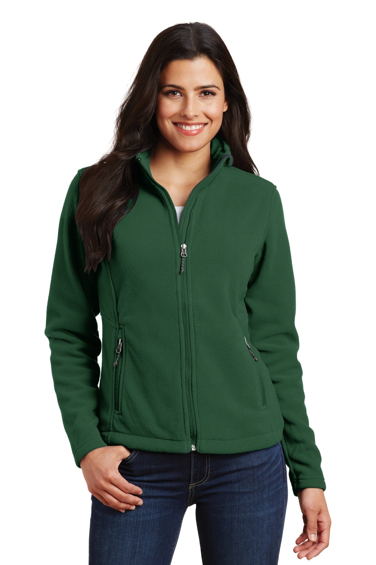 Port Authority Women's Value Fleece Jacket. L217 - Forest Green
