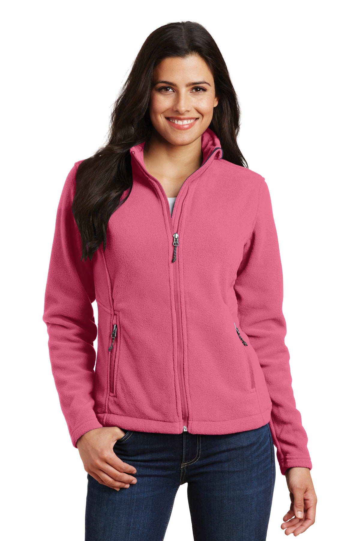 Port Authority Women's Value Fleece Jacket. L217 - Pink Blossom