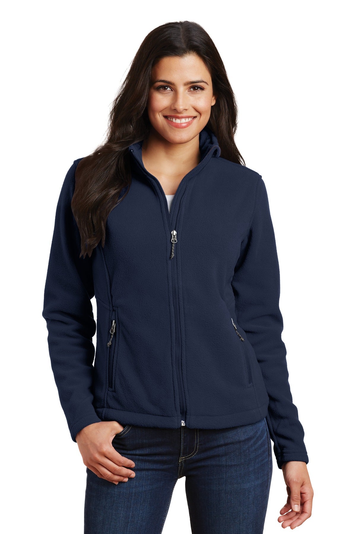 Port Authority Women's Value Fleece Jacket. L217 - True Navy