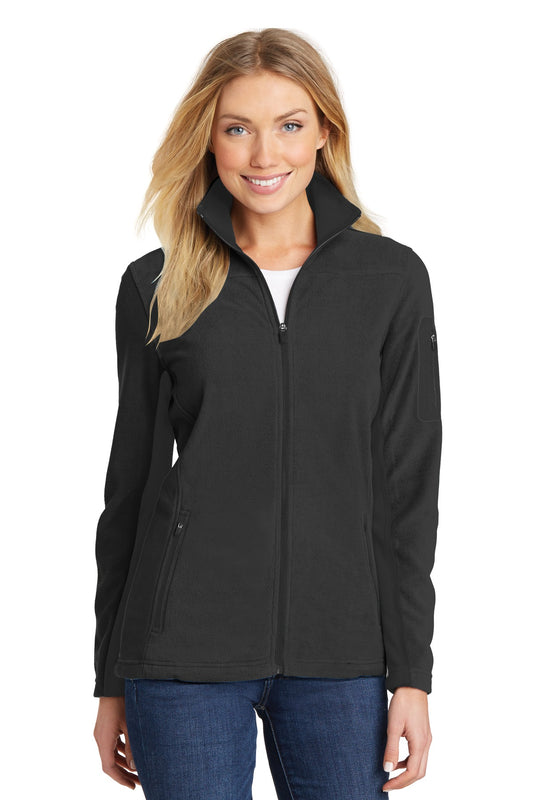Port Authority Women's Summit Fleece Full-Zip Jacket. L233 - Black/ Black
