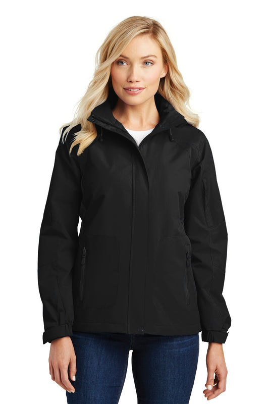 Port Authority Women's All-Season II Jacket. L304 - Black/ Black