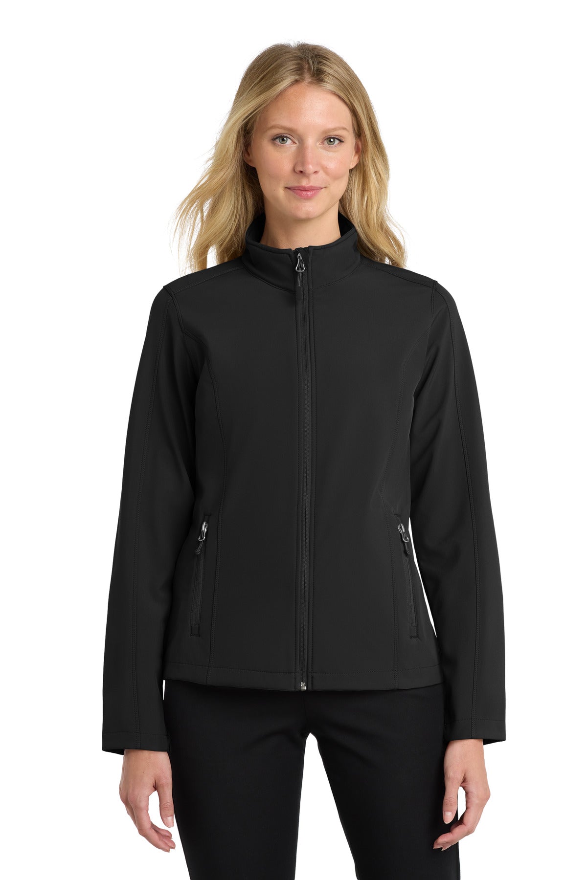 Port Authority Women's Core Soft Shell Jacket. L317 - Black