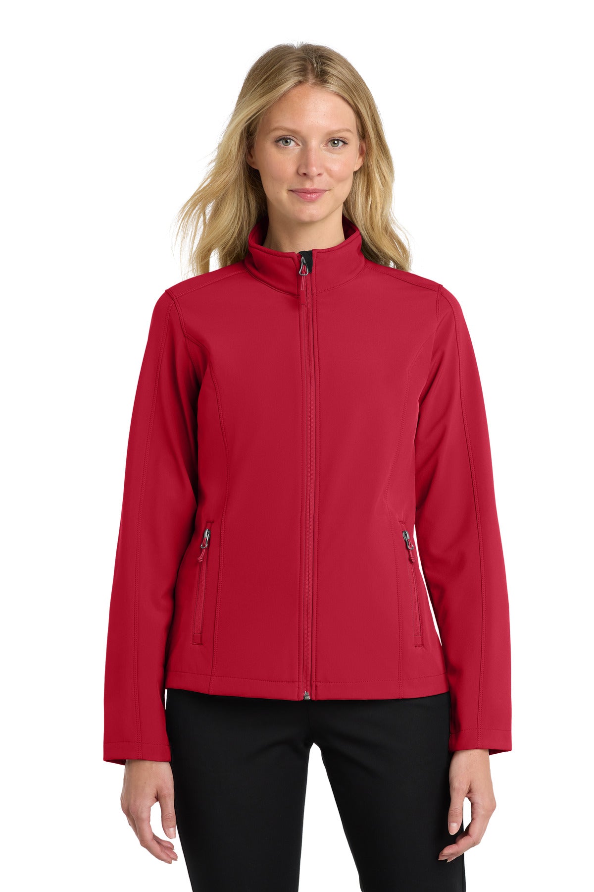 Port Authority Women's Core Soft Shell Jacket. L317 - Rich Red