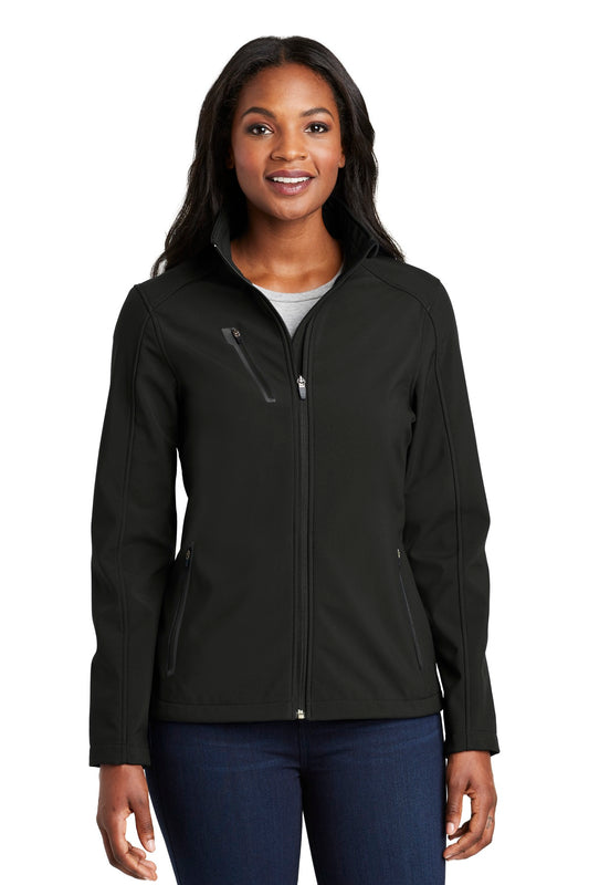 Port Authority Women's Welded Soft Shell Jacket. L324 - Black