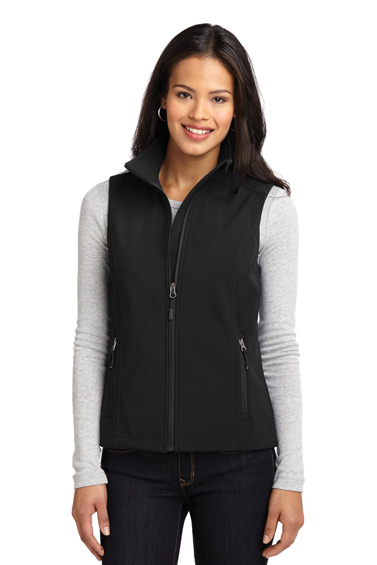 Port Authority Women's Core Soft Shell Vest. L325 - Black