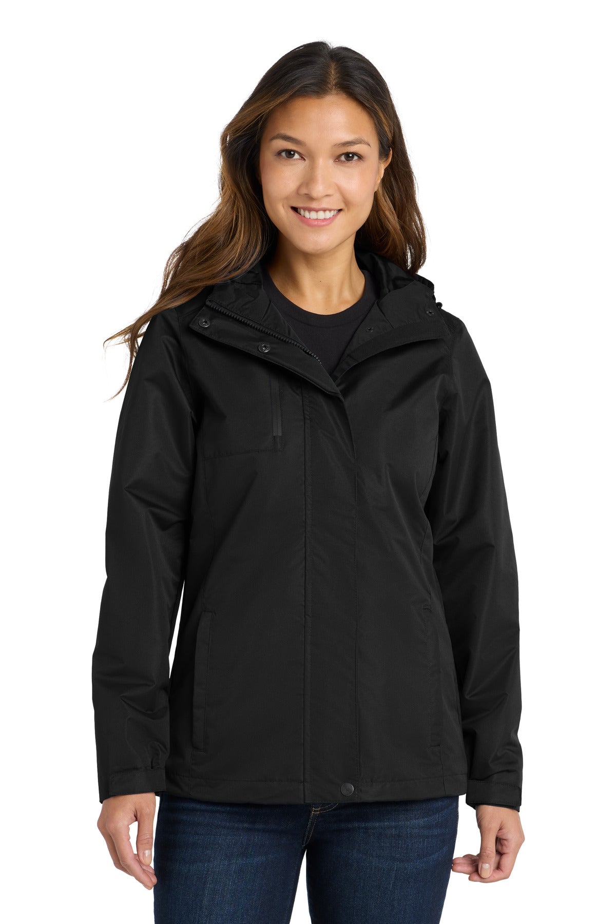 Port Authority Women's All-Conditions Jacket. L331 - Black