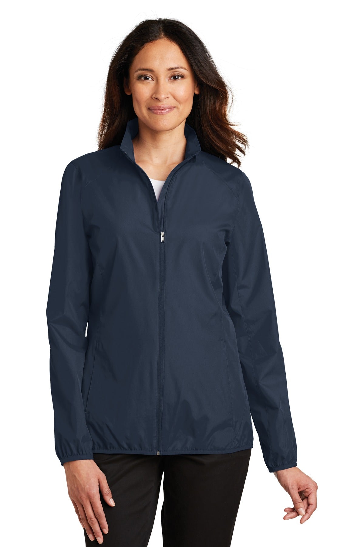 Port Authority Women's Zephyr Full-Zip Jacket. L344 - Dress Blue Navy