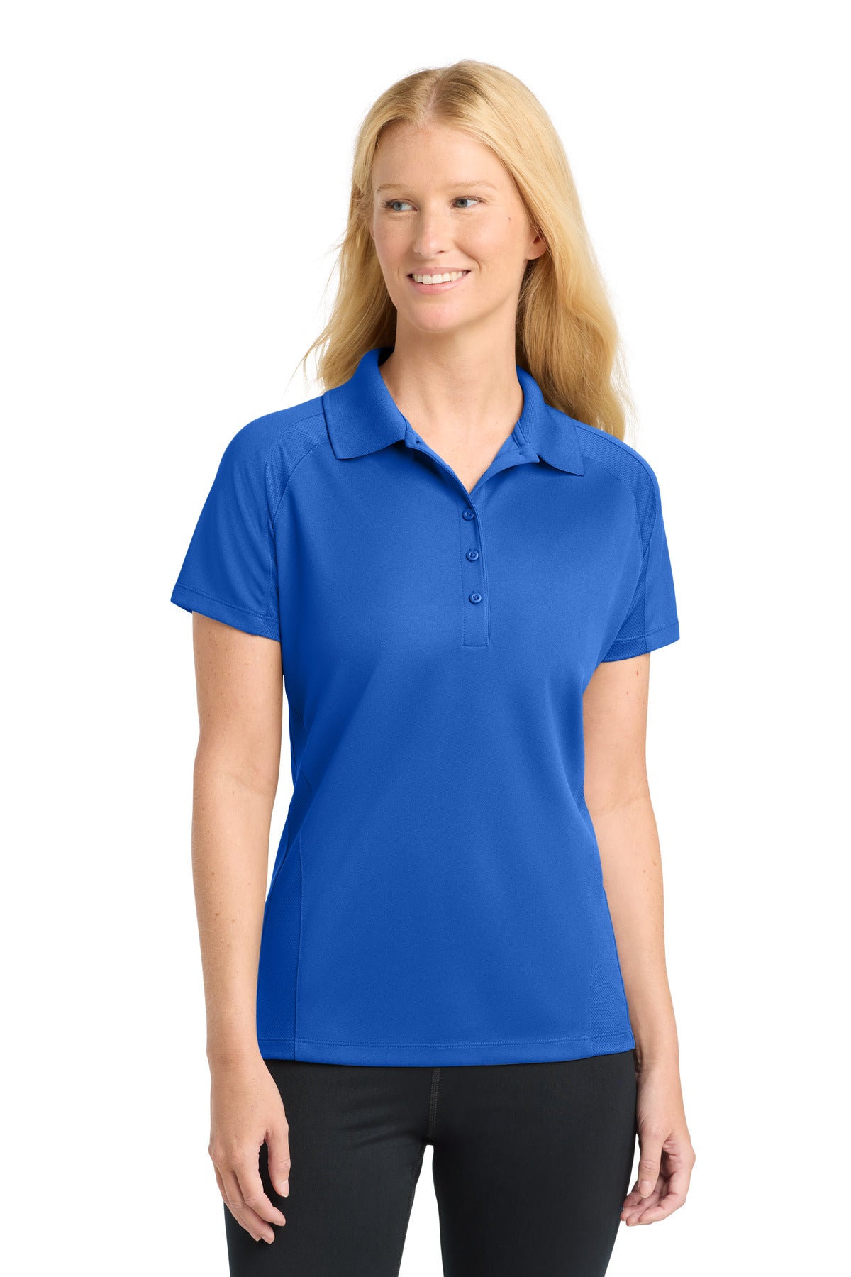 Sport-Tek Women's Dri-Mesh Pro Polo. L474 - Royal