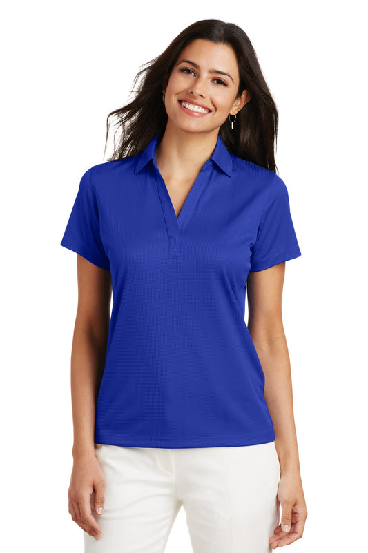 Port Authority Women's Performance Fine Jacquard Polo. L528 - Hyper Blue