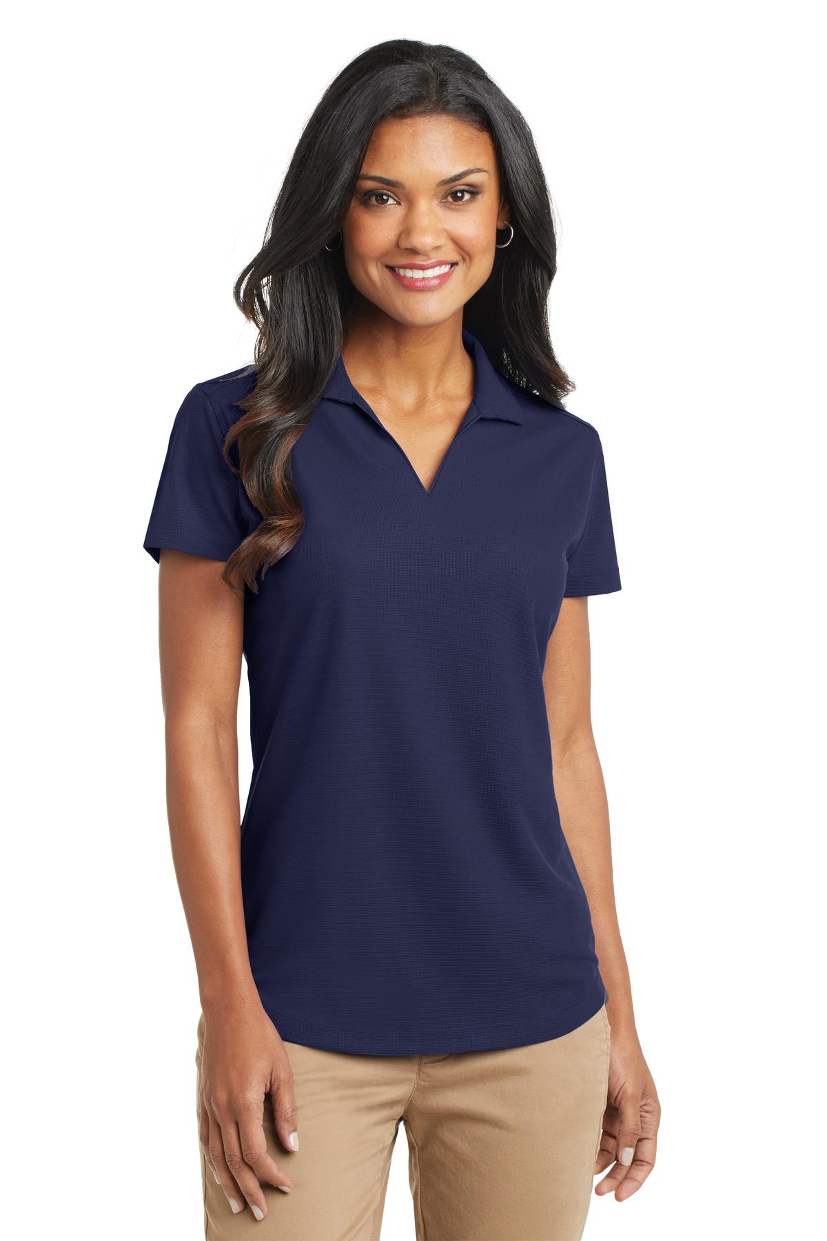 Port Authority Women's Dry Zone Grid Polo. L572 - True Navy