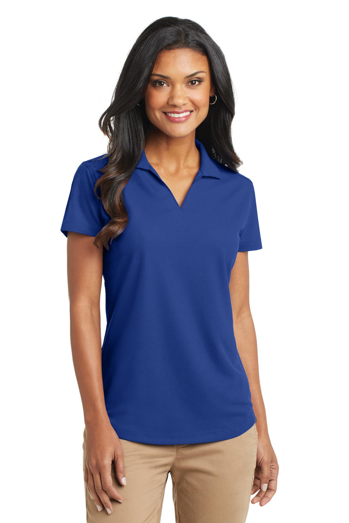 Port Authority Women's Dry Zone Grid Polo. L572 - True Royal