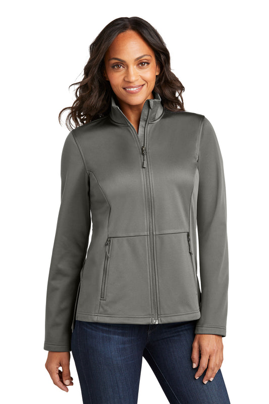 Port Authority Women's Flexshell Jacket L617 - Smoke Grey