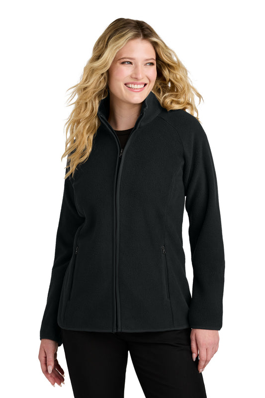 Port Authority Women's C-FREE Raglan Fleece L700 - Deep Black