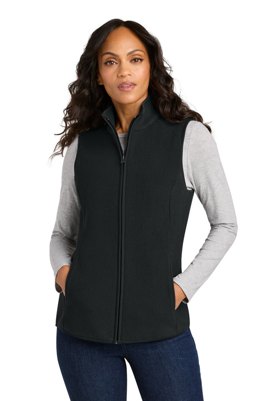 Port Authority Women's C-FREE Fleece Vest L702 - Deep Black