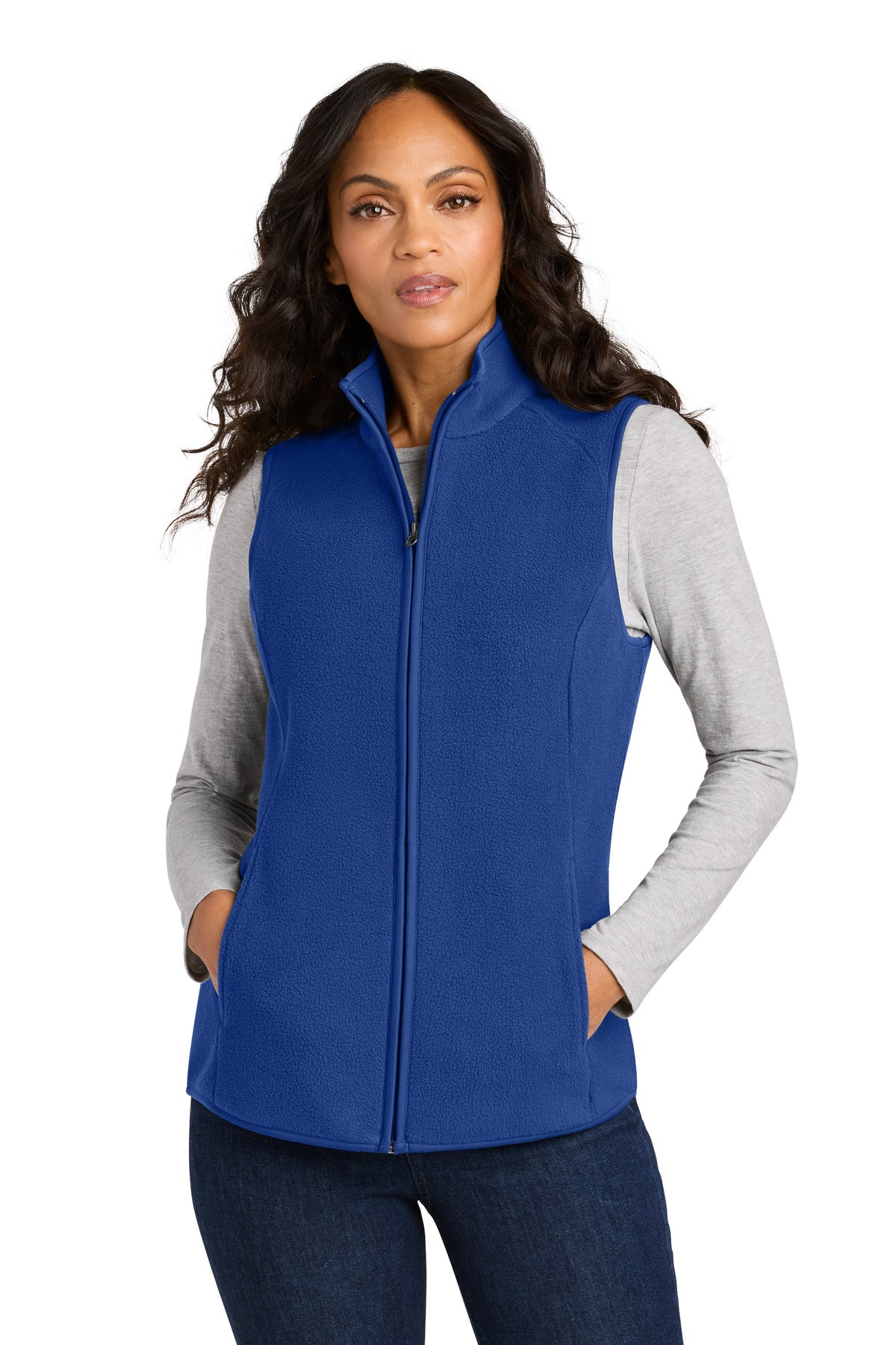 Port Authority Women's C-FREE Fleece Vest L702 - True Royal