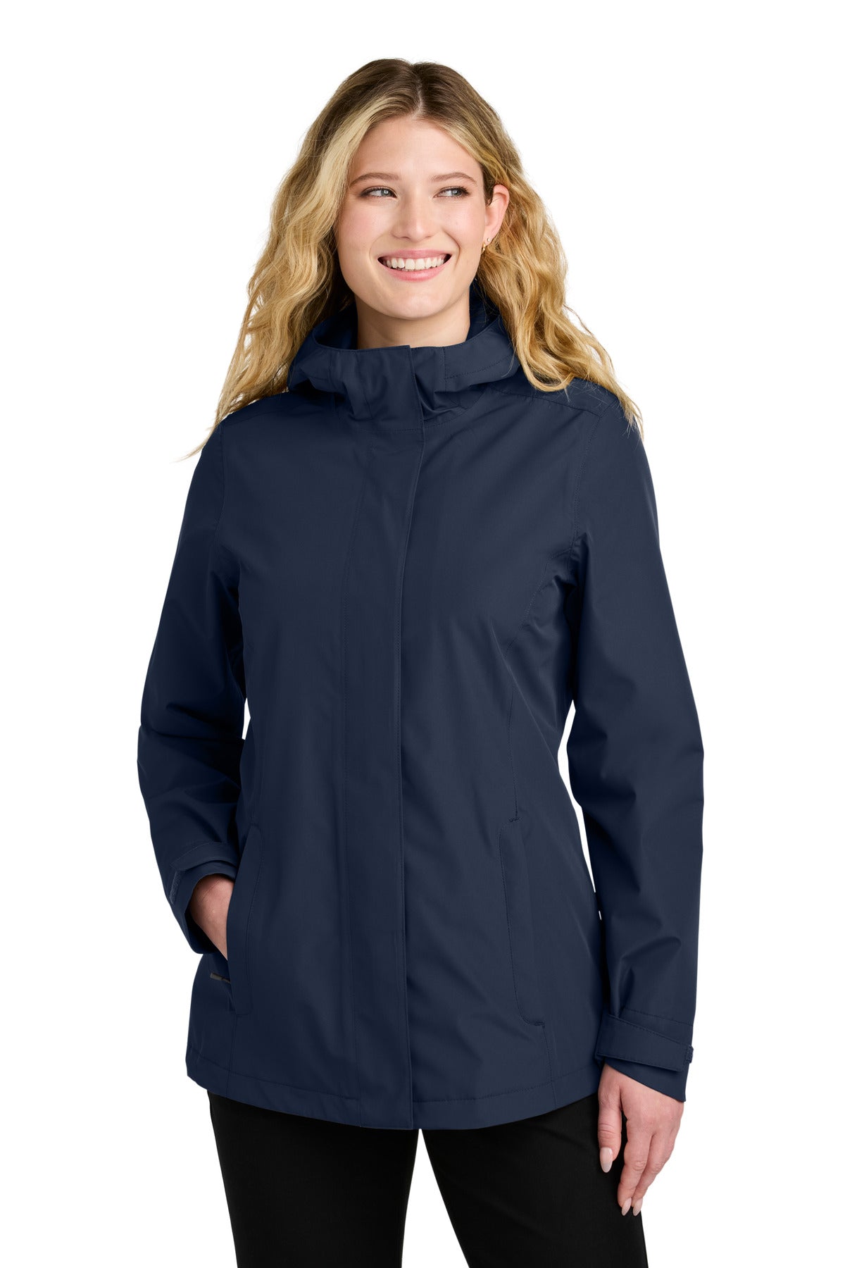 Port Authority Women's C-FREE Rain Jacket L714 - True Navy