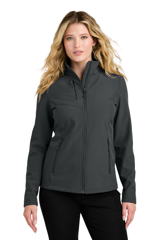 Port Authority Women's C-FREE Core Soft Shell L720 - Grey Steel