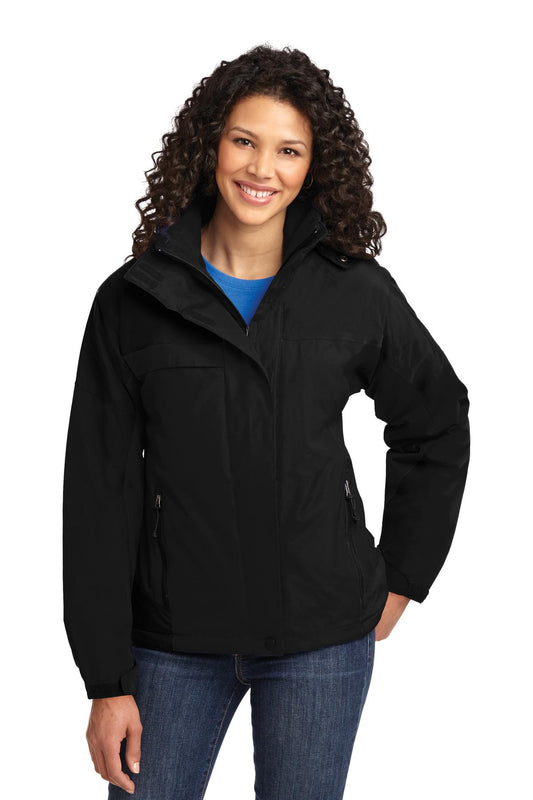 Port Authority Women's Nootka Jacket.  L792 - Black/ Black