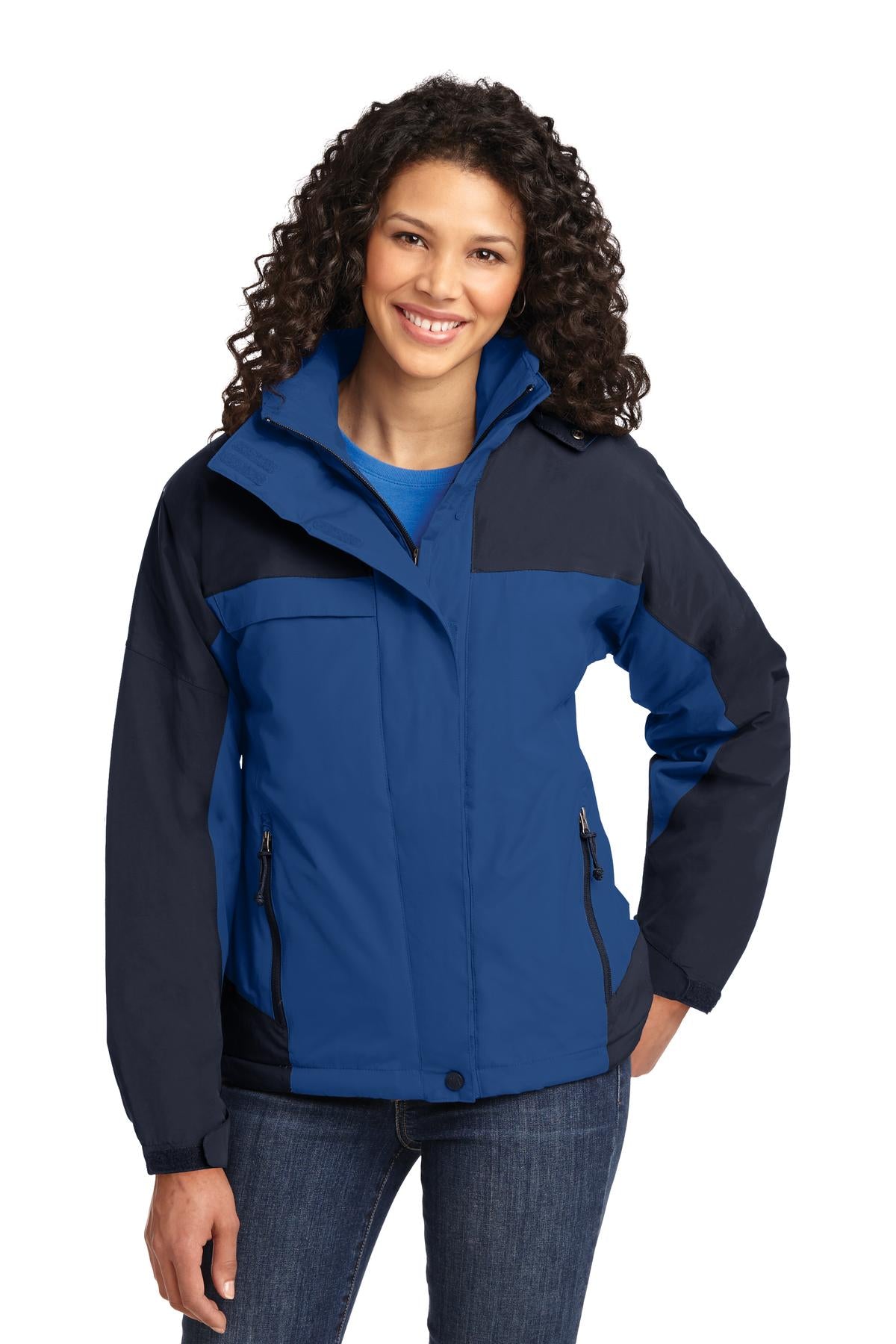 Port Authority Women's Nootka Jacket.  L792 - Regatta Blue/ Navy