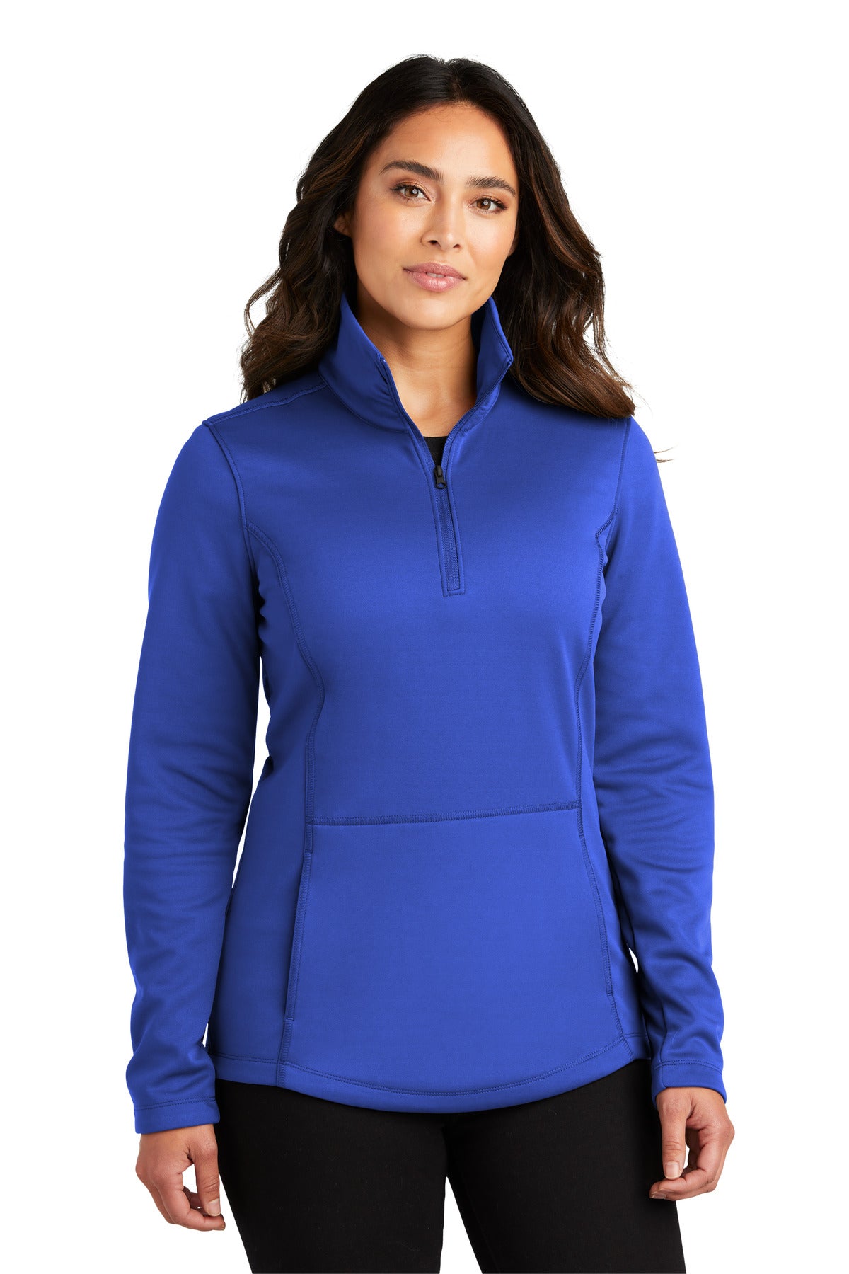 Port Authority Women's Smooth Fleece 1/4-Zip L804 - True Royal