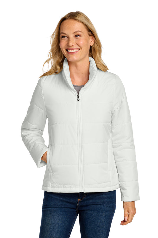 Port Authority Women's Puffer Jacket L852 - Marshmallow